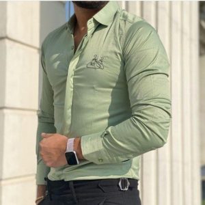 پیراهن مجلسی مدانه سبز